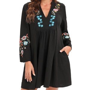 NWT aox retro lantern dress size large